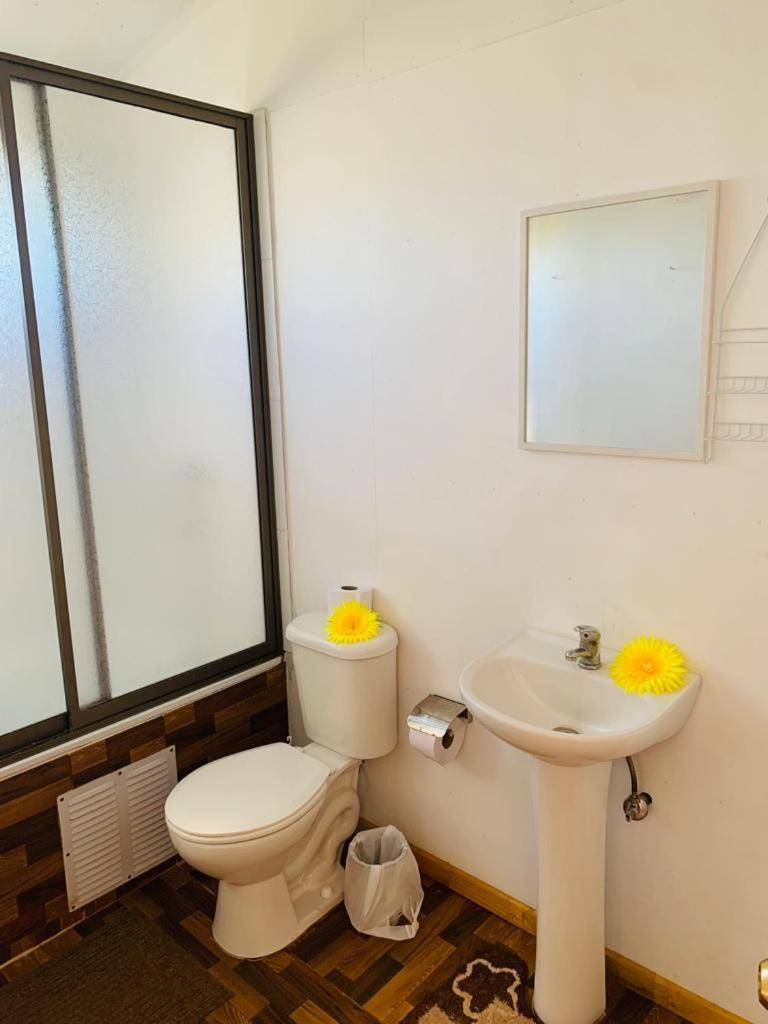 Pua vaenga Hostel Hanga Roa Bagian luar foto